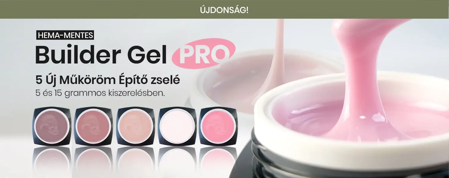Builder Gel Pro - 5új építő zselé