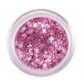 Metál rózsaszín kiscsillag