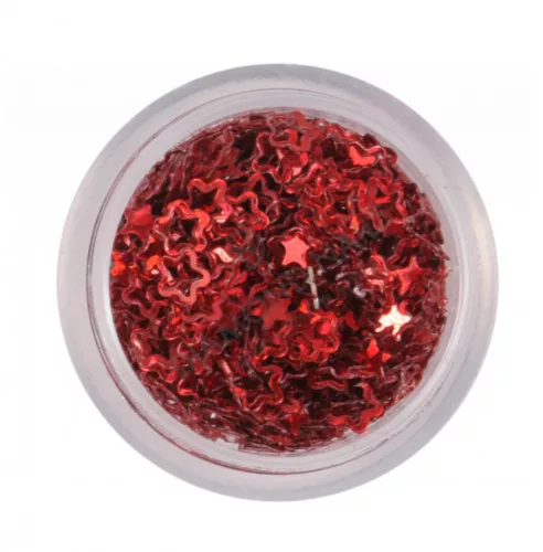 Műanyag virág bordó