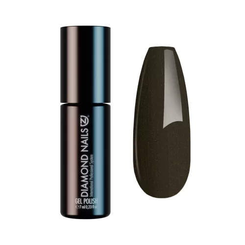 Diamond Nails Gél Lakk - Gyöngyház olajzöld - DN041 - 7ml - Hema mentes