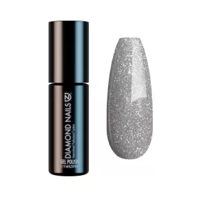 Diamond Nails Gél Lakk - Csillámló ezüst - DN105 - 7ml - Hema mentes