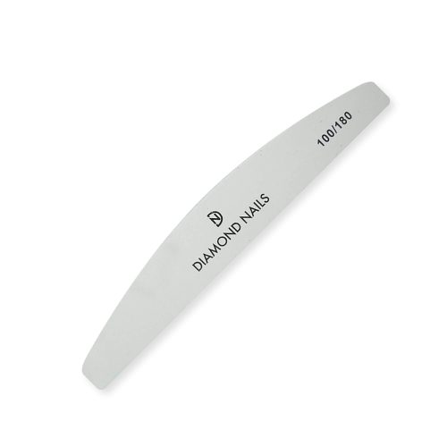 Íves körömreszelő fehér 100/180 - Diamond Nails