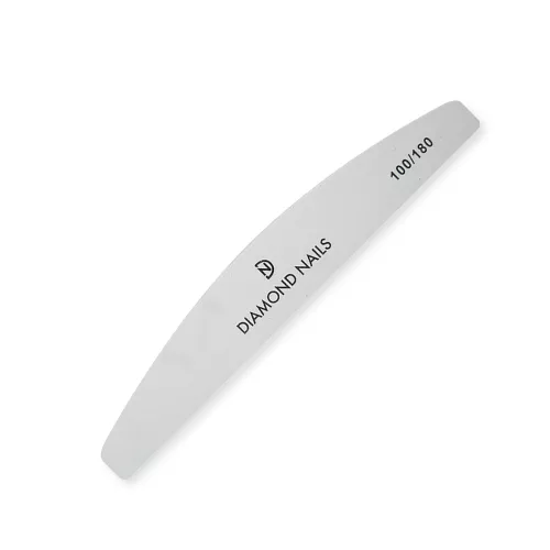 Íves körömreszelő fehér 100/180 - Diamond Nails
