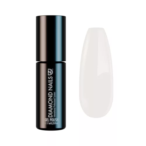 Gél Lakk - DN051 - Tejfehér - 7ml Diamond Nails - Hema mentes