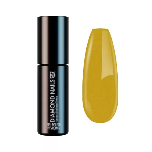 Diamond Nails Gél Lakk - Gyöngyház sárga - DN059 - 7ml - Hema mentes