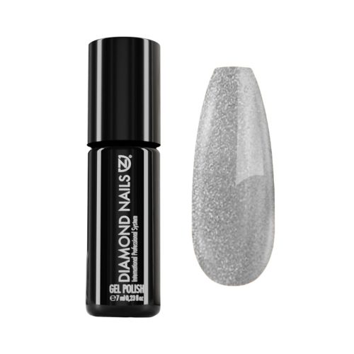 Diamond Nails Gél Lakk - Metál ezüst - DN070 - 7ml