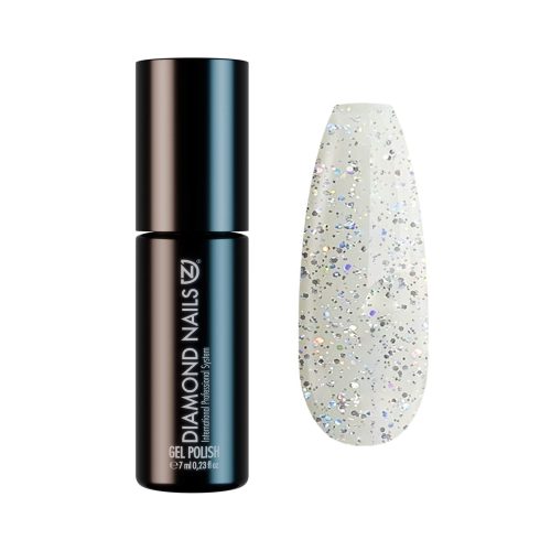 Diamond Nails Gél Lakk - Csillámló hologram - DN106 - 7ml - Hema mentes