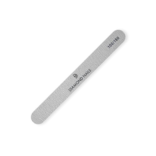 Egyenes körömreszelő szürke 100/180 - Diamond Nails