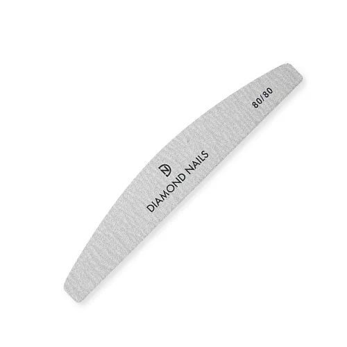 Íves Körömreszelő Szürke 80/80 – Diamond Nails