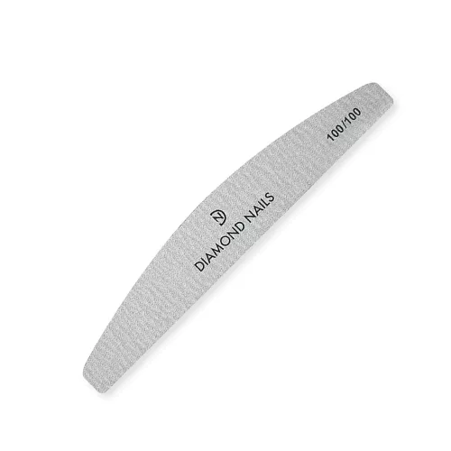 Íves Körömreszelő Szürke 100/100 - Diamond Nails 
