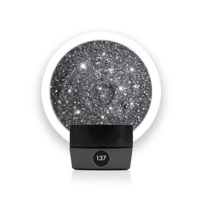 Diamond Nails Műköröm Színes Zselé - Csillámos Ezüst - 137 - 5g