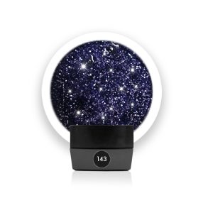 Diamond Nails Műköröm Színes Zselé - Lila csillámos - 143 - 5g