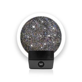   Műköröm Színes Zselé - Csillámos Ezüst színjátszós - 161 - 5g