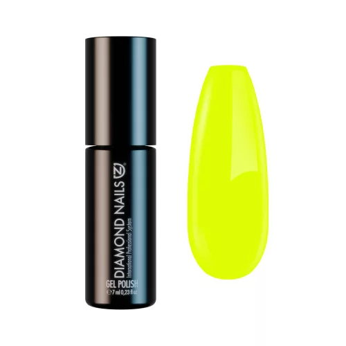 Gél Lakk - DN149 - Neon sárga - 7ml - Hema mentes