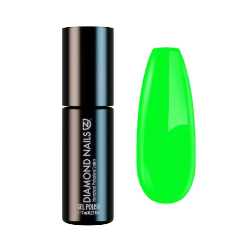 Diamond Nails Gél Lakk - DN153 - Neon zöld - 7ml - Hema mentes