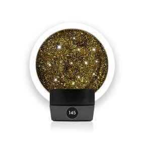 Diamond Nails Műköröm Színes Zselé - Mustár sárga csillámos - 145 - 5g