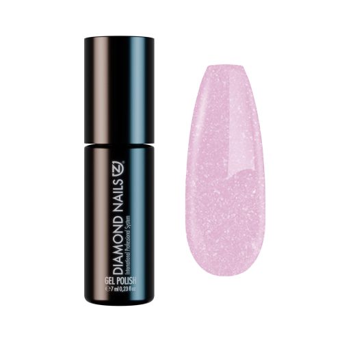 Gél Lakk - DN160 - Csillámlós babarózsaszín - 7ml