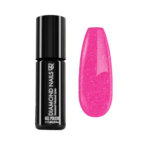 Gél Lakk - DN162 - Csillámló Bikini Pink - Zselé lakk - 7ml