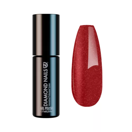 Diamond Nails Gél Lakk - DN166 - Sangría (fémes) - 7ml - Hema mentes