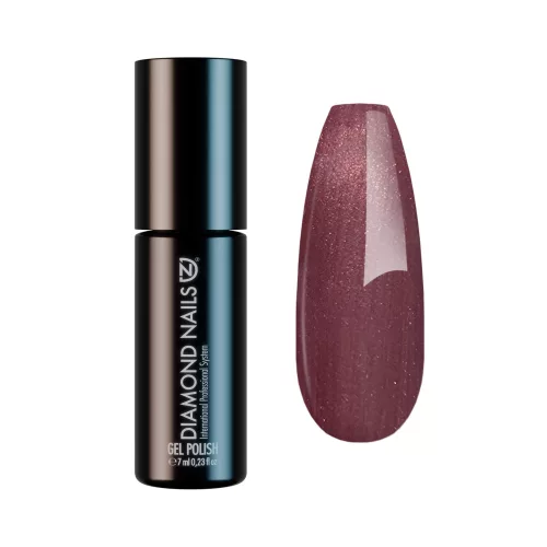 Diamond Nails Gél Lakk - Victorian Barna Lilás - DN182 - 7ml - Hema mentes