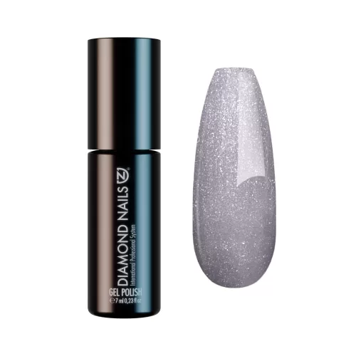 Diamond Nails Gél Lakk - Ezüstmetál (lilás) - DN165 - 7ml - Hema mentes