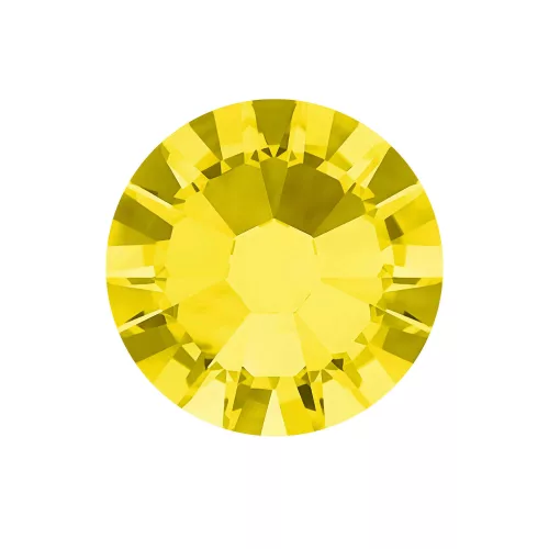 Swarovski SS10 méretű citromsárga strasszkő 20db