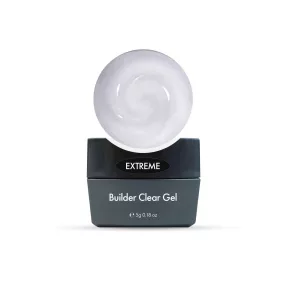   Extreme Builder Clear Gel - Műköröm Építő zselé - 5g - HEMA-mentes