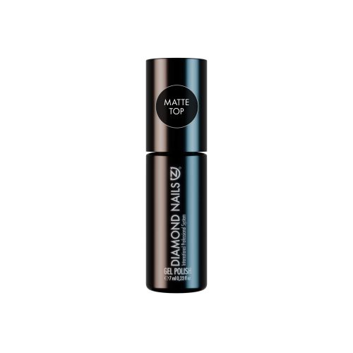 Matte Top Gel 7ml - Matt hatást biztosító fedő gél lakk - HEMA- és TPO-mentes Diamond Nails