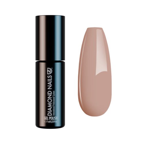 Diamond Nails Gél Lakk - DN202 -  Selymes Latte Barna - 7ml