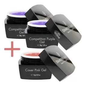  Extreme LED Competition Purple Gel Ajándékkal - HEMA-mentes