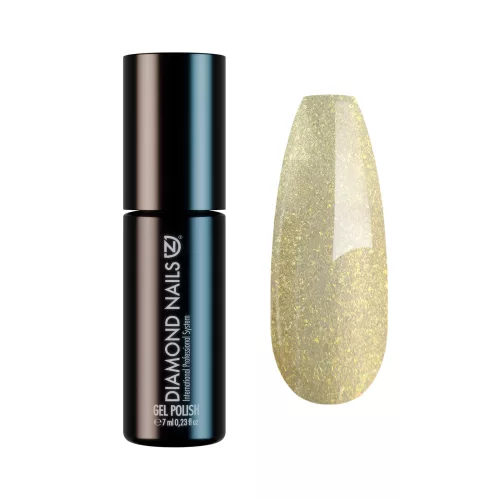 Diamond Nails Gél Lakk - Sárga arany - DN062 - 7ml - Hema mentes