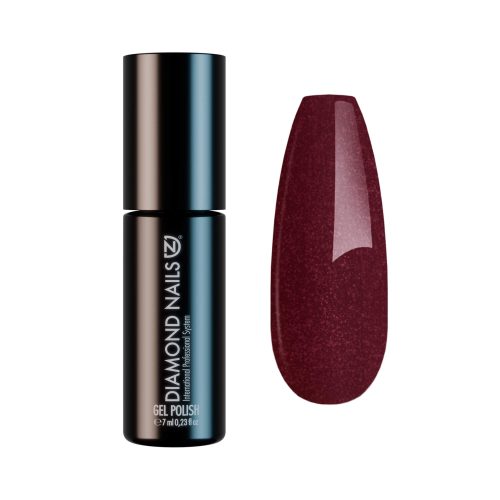 Diamond Nails Gél Lakk - Gyöngyház bordó - DN063 - 7ml