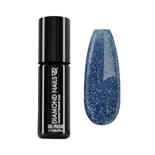 Gél Lakk 4ml -DN207 - Denim (csillám) - Zselé lakk