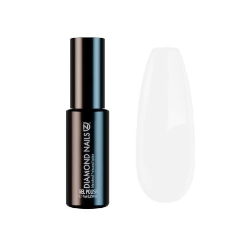 Gél lakk 4ml - DN002 - Hófehér - Új ecsettel! Diamond Nails