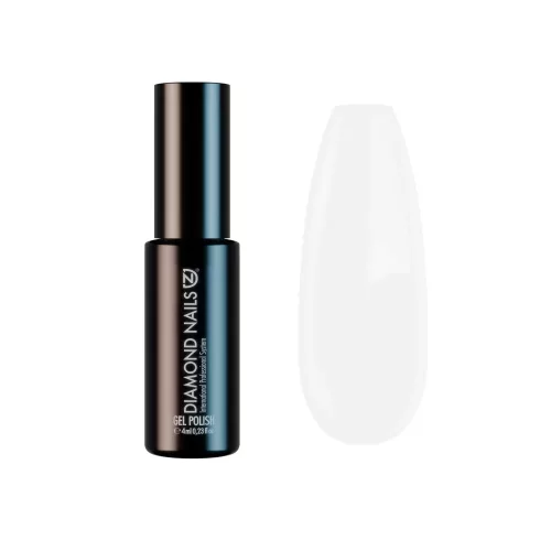 Diamond Nails Gél lakk 4ml - DN002 - Hófehér - Hema mentes