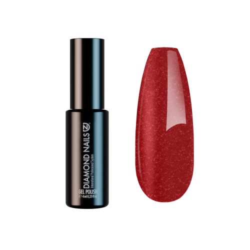 Diamond Nails Gél Lakk - Bordó (fémes) - DN166 - 4ml - hema mentes