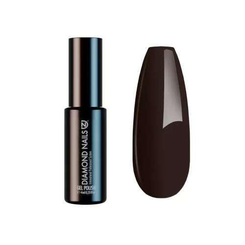 Diamond Nails Gél Lakk – Fekete-Barna - DN171 – 4ml