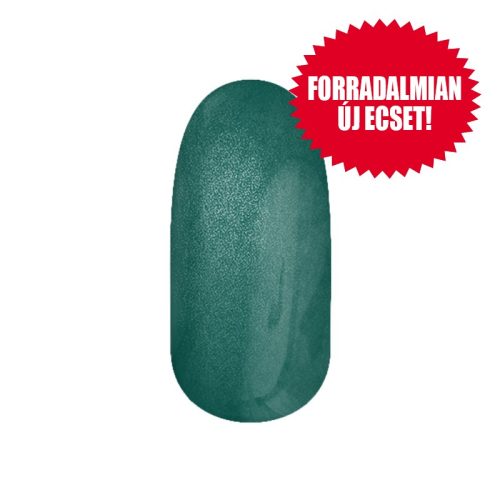 Gél Lakk 4ml -DN075 - Türkiz metál - Új ecsettel!