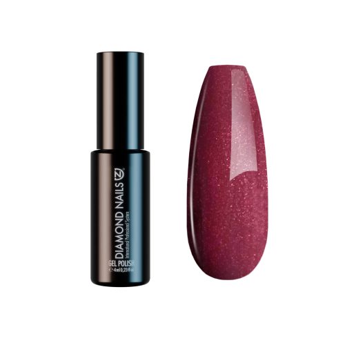 Diamond Nails Gél Lakk - DN013 - Bíbor gyöngyház - 4ml