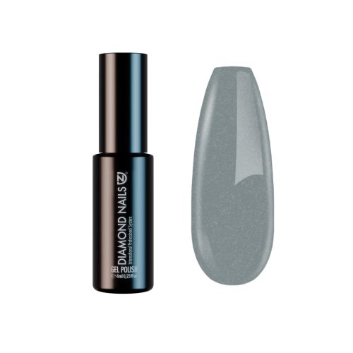 Diamond Nails Gél Lakk 4ml -DN057 - Gyöngyház ezüst - Új ecsettel!