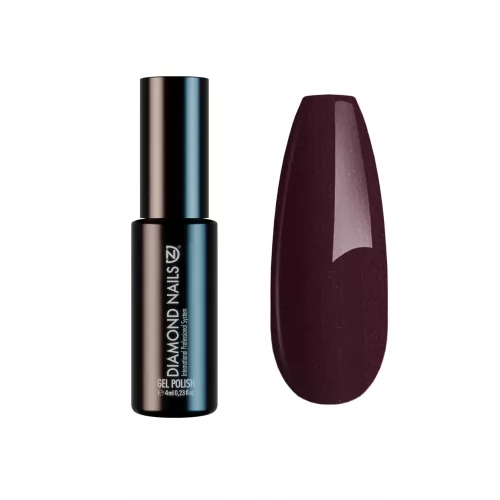 Diamond nails Gél Lakk - Gyöngyház Sötét lila - DN069 - 4ml - Hema mentes