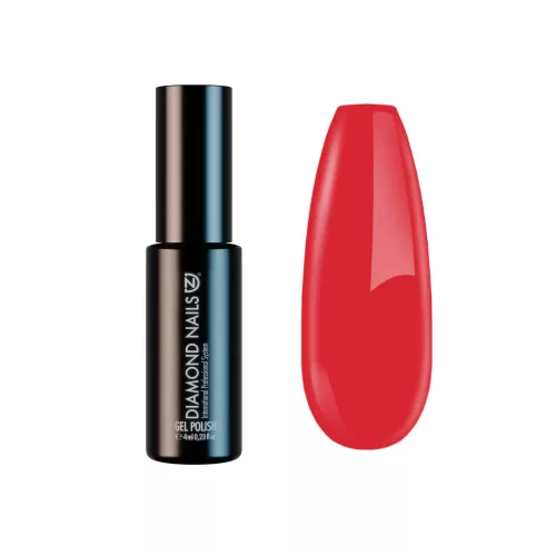 Diamond Nails Gél Lakk - Narancsos piros - DN079 - 4ml - Hema mentes