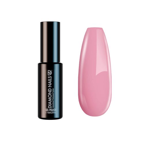 Diamond Nails Gél Lakk 4ml -DN098 - Púder rózsaszín - Új ecsettel!