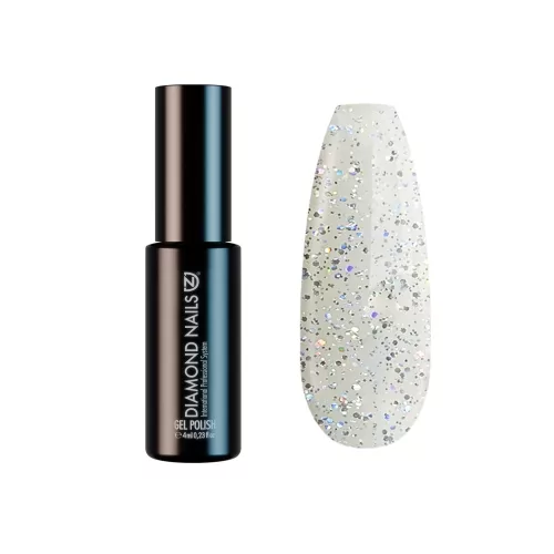 Diamond Nails Gél Lakk - Csillámló hologram - DN106 - 4ml - Hema mentes