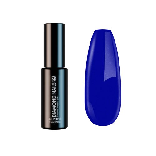 Diamond Nails Gél Lakk 4ml -DN140 - Tengerészkék (metál) - Új ecsettel!