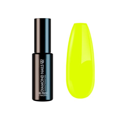 Gél Lakk 4ml -DN149 - Neon sárga - Új ecsettel! Diamond Nails