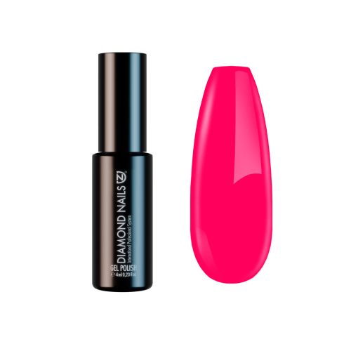 Diamond Nails Gél Lakk 4ml -DN152 - Neon rózsaszín - Új ecsettel!