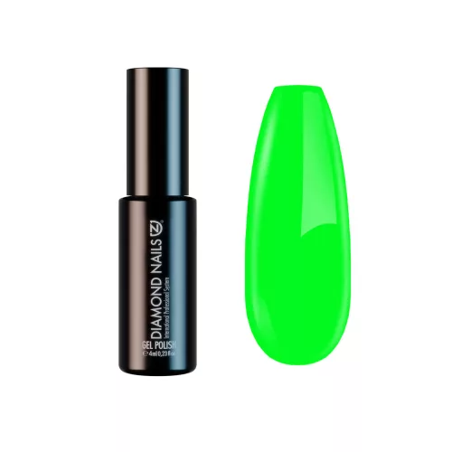 Diamond Nails Gél Lakk 4ml -DN153 - Neon zöld - Hema mentes