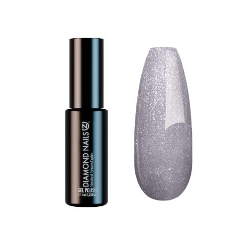Diamond Nails Gél Lakk - Ezüstmetál (lilás) - DN165 - 4ml - Hema mentes