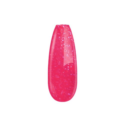 Gél Lakk 4ml - DN193 - Csillámló neon pink - Új ecsettel!